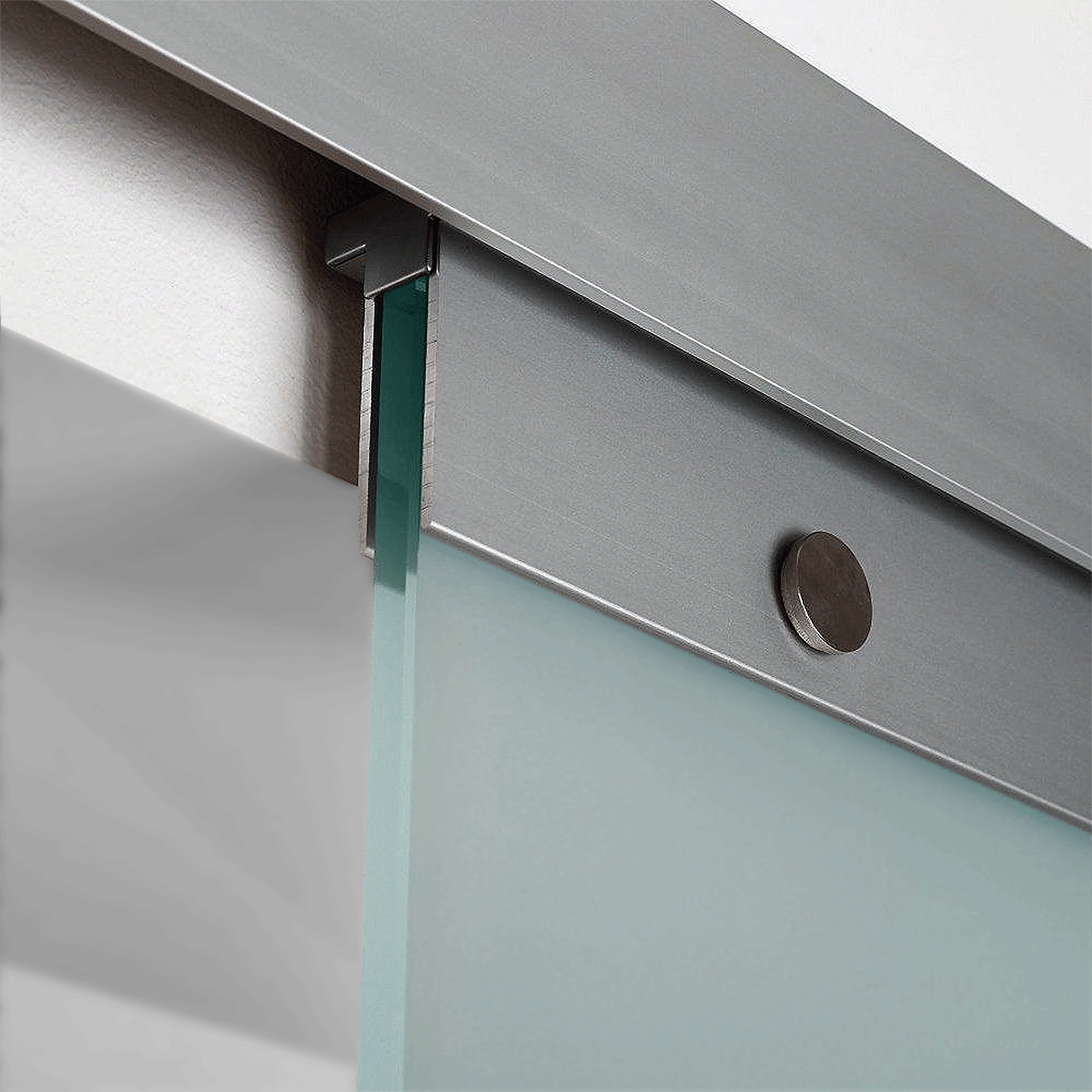 Schiebetür Glasschiebetür 880x2035 Raumteiler Schiebetürsystem Glastür Zimmertür - Bild 13 von 87