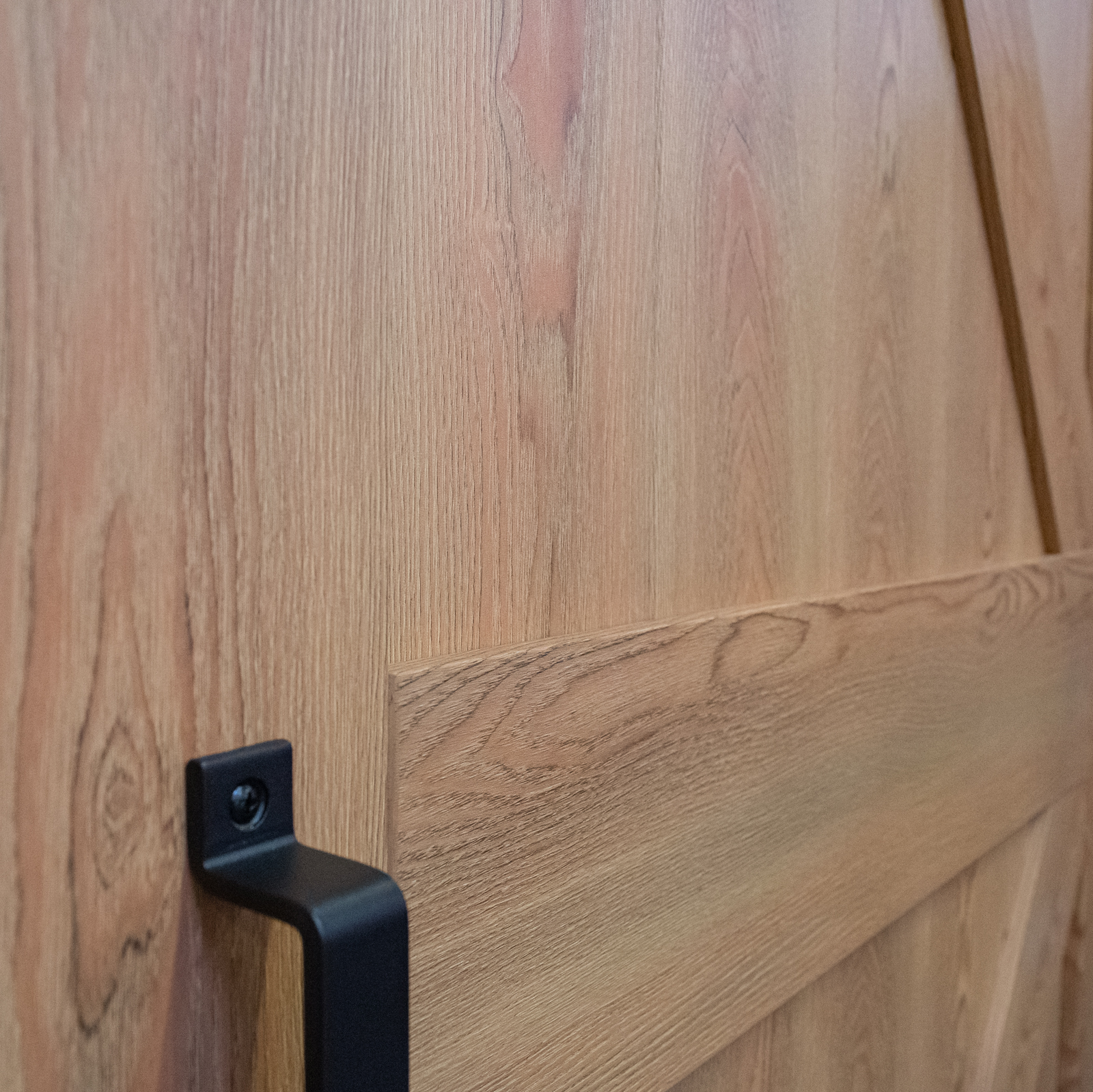 Scheunentor Holztür Tür Holz Softclose Schiebetür Eiche Schiebetürsystem Massiv